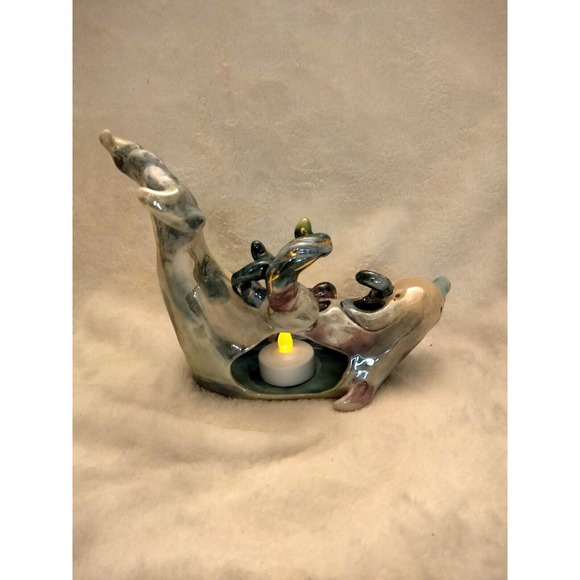 Koko Originals 2004 Dolphin Tea light Holder... - Picture 2 of 11